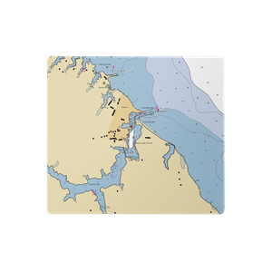 Urbanna Yachting Center (Urbanna, VA) NOAA Chart  Gaming Mouse Pad