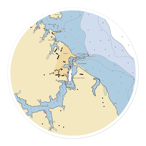 Urbanna Yachting Center (Urbanna, VA) NOAA Chart Sticker