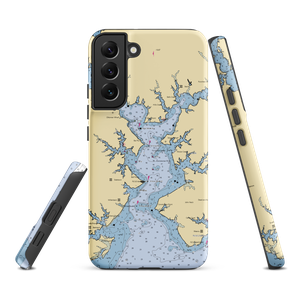 Yankee Point Marina (Kilmarnock, VA) NOAA Chart Samsung Phone Case