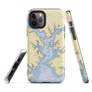 Yankee Point Marina (Kilmarnock, VA) NOAA Chart  Tough iPhone Case