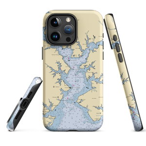 Yankee Point Marina (Kilmarnock, VA) NOAA Chart  Tough iPhone Case