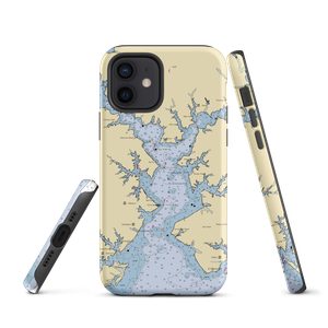 Yankee Point Marina (Kilmarnock, VA) NOAA Chart  Tough iPhone Case