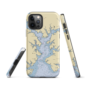 Yankee Point Marina (Kilmarnock, VA) NOAA Chart  Tough iPhone Case