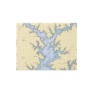 Yankee Point Marina (Kilmarnock, VA) NOAA Chart Jigsaw Puzzle