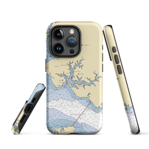 Rappahannock River Yacht Club (Church View, VA) NOAA Chart  Tough iPhone Case