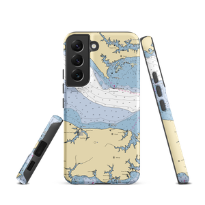 Regent Point Marina & Boatyard (Christchurch, VA) NOAA Chart Samsung Phone Case