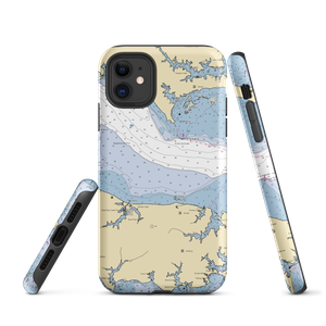 Regent Point Marina & Boatyard (Christchurch, VA) NOAA Chart  Tough iPhone Case