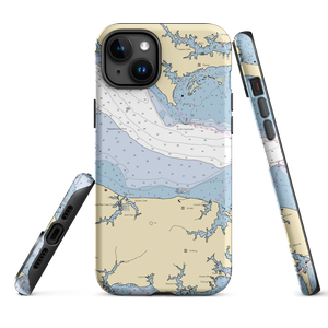 Regent Point Marina & Boatyard (Christchurch, VA) NOAA Chart  Tough iPhone Case