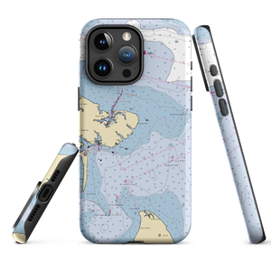 Stingray Point Boat Works (Deltaville, VA) NOAA Chart  Tough iPhone Case