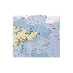 Stingray Point Boat Works (Deltaville, VA) NOAA Chart  Gaming Mouse Pad