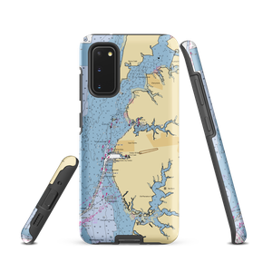 The Oyster Farm Marina at Kings Creek (Cheriton, VA) NOAA Chart Samsung Phone Case