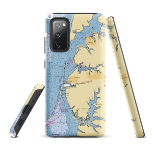 The Oyster Farm Marina at Kings Creek (Cheriton, VA) NOAA Chart Samsung Phone Case