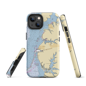 The Oyster Farm Marina at Kings Creek (Cheriton, VA) NOAA Chart  Tough iPhone Case