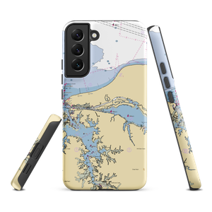 The Marina at Marina Shores (Virginia Beach, VA) NOAA Chart Samsung Phone Case