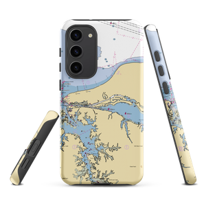 The Marina at Marina Shores (Virginia Beach, VA) NOAA Chart Samsung Phone Case