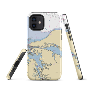 The Marina at Marina Shores (Virginia Beach, VA) NOAA Chart  Tough iPhone Case