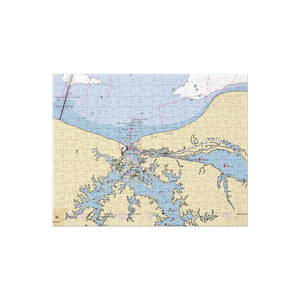 Long Bay Pointe Marina (Virginia Beach, VA) NOAA Chart Jigsaw Puzzle