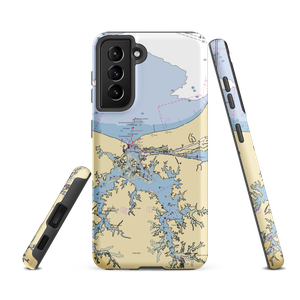 Lynnhaven Municipal Marina (Virginia Beach, VA) NOAA Chart Samsung Phone Case