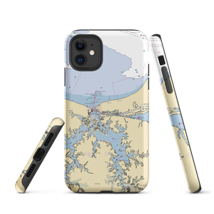 Bubbas Crab House and Marina (Virginia Beach, VA) NOAA Chart  Tough iPhone Case