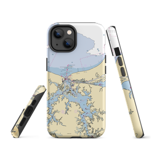 Bubbas Crab House and Marina (Virginia Beach, VA) NOAA Chart  Tough iPhone Case