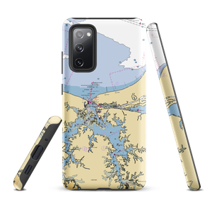 Chicks Oyster Bar Marina (Virginia Beach, VA) NOAA Chart Samsung Phone Case