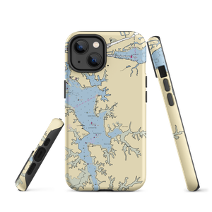 Lynnhaven Marine (Virginia Beach, VA) NOAA Chart  Tough iPhone Case