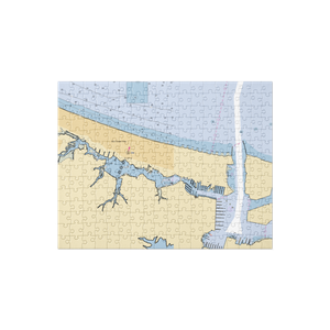 Pelicans' Nest Marina (Norfolk, VA) NOAA Chart Jigsaw Puzzle