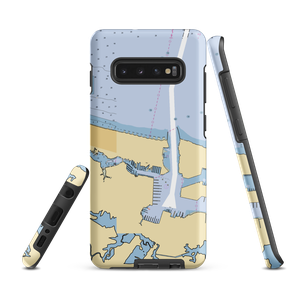 East Beach Marina and Bay Marine (Norfolk, VA) NOAA Chart Samsung Phone Case