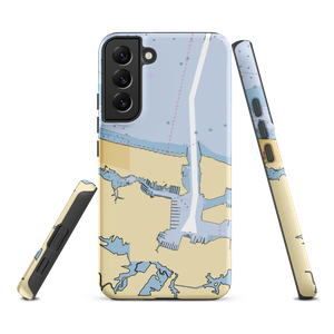 East Beach Marina and Bay Marine (Norfolk, VA) NOAA Chart Samsung Phone Case