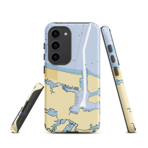 East Beach Marina and Bay Marine (Norfolk, VA) NOAA Chart Samsung Phone Case