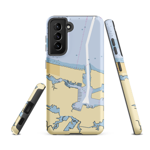 East Beach Marina and Bay Marine (Norfolk, VA) NOAA Chart Samsung Phone Case