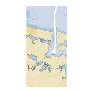 Morningstar Marinas at Little Creek (Norfolk, VA) NOAA Chart Towel