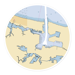 Morningstar Marinas at Little Creek (Norfolk, VA) NOAA Chart Sticker