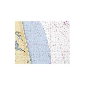 Cavalier Golf and Yacht Club (Virginia Beach, VA) NOAA Chart Jigsaw Puzzle