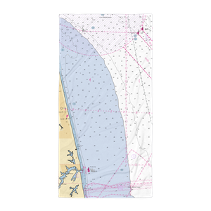 Cavalier Golf and Yacht Club (Virginia Beach, VA) NOAA Chart Towel