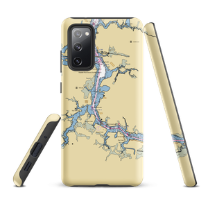 Top Rack Marina (Chesapeake, VA) NOAA Chart Samsung Phone Case