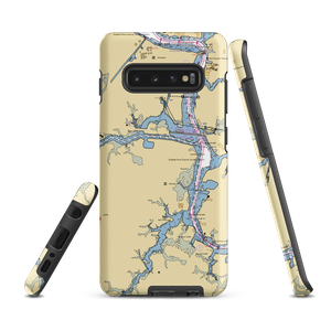 Chesapeake Yachts (Chesapeake, VA) NOAA Chart Samsung Phone Case