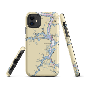 Chesapeake Yachts (Chesapeake, VA) NOAA Chart  Tough iPhone Case