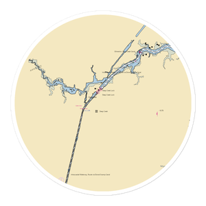 Elizabeth River Park (Chesapeake, VA) NOAA Chart Sticker