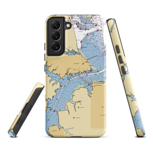 Shipwright Marina (Portsmouth, VA) NOAA Chart Samsung Phone Case