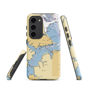 Nautical Boats Marina (Portsmouth, VA) NOAA Chart Samsung Phone Case