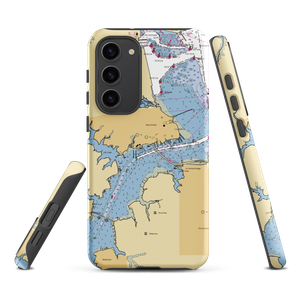 Nautical Boats Marina (Portsmouth, VA) NOAA Chart Samsung Phone Case