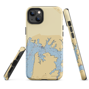 Norfolk Yacht and Country Club (Norfolk, VA) NOAA Chart  Tough iPhone Case