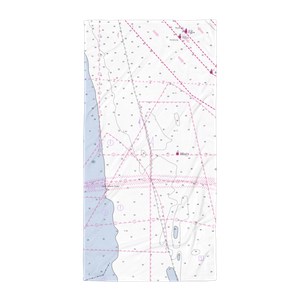 Rudee's Inlet Station Marina (Virginia Beach, VA) NOAA Chart Towel