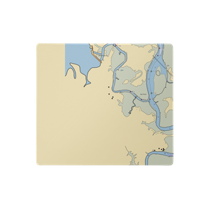 Brady's Marina (Suffolk, VA) NOAA Chart  Gaming Mouse Pad