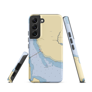 Wharf Landing Marina (Edenton, NC) NOAA Chart Samsung Phone Case