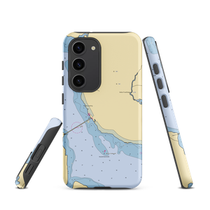 Wharf Landing Marina (Edenton, NC) NOAA Chart Samsung Phone Case