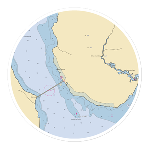 Wharf Landing Marina (Edenton, NC) NOAA Chart Sticker