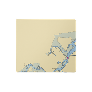 Saltwater Grill Riverbend (New Bern, NC) NOAA Chart  Gaming Mouse Pad