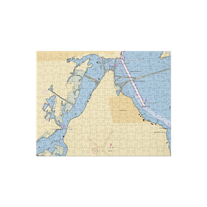 Tidewater Marine (New Bern, NC) NOAA Chart Jigsaw Puzzle